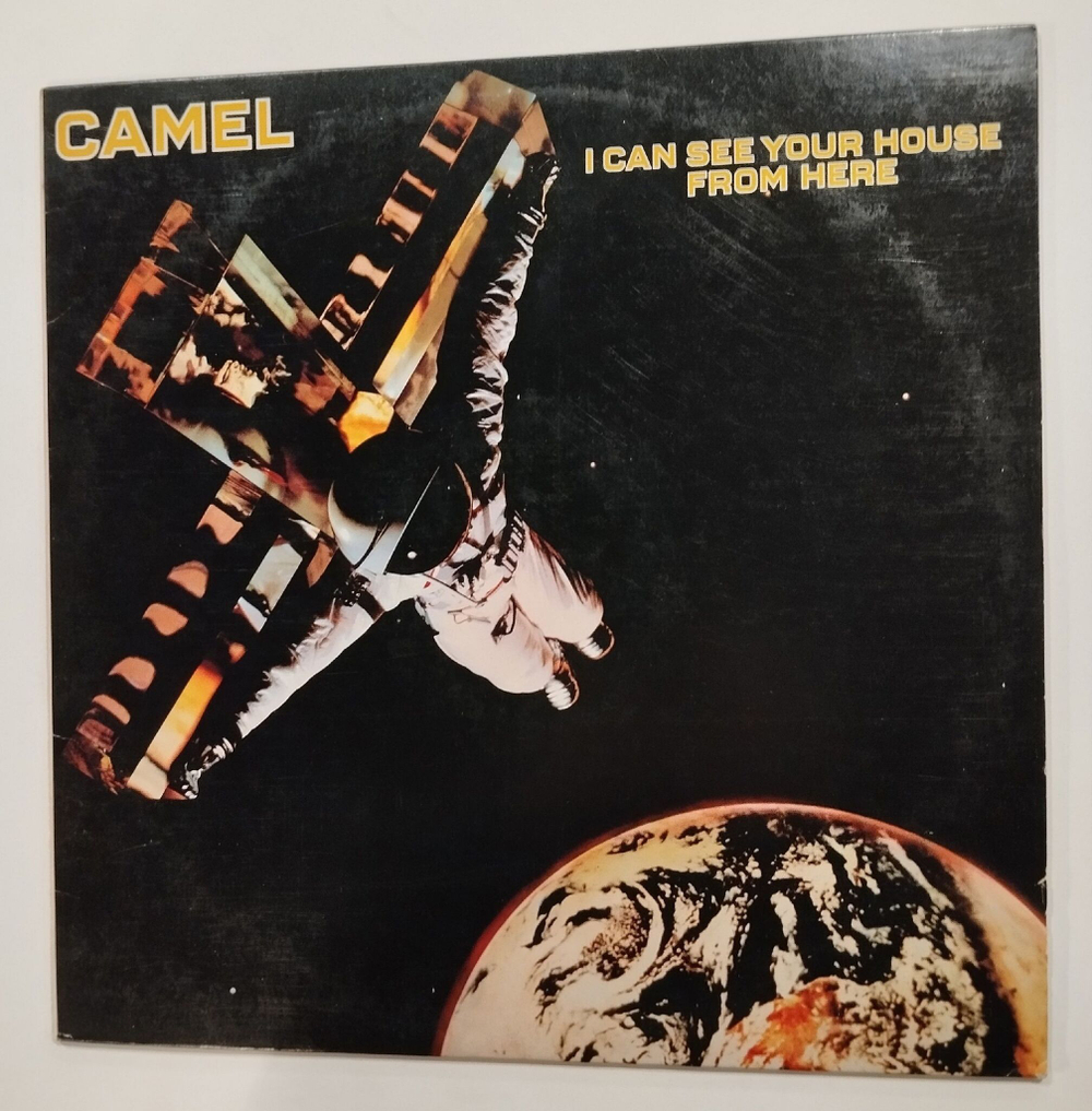Винтажная виниловая пластинка LP Camel I Can See Your House From Here (USA 1979)