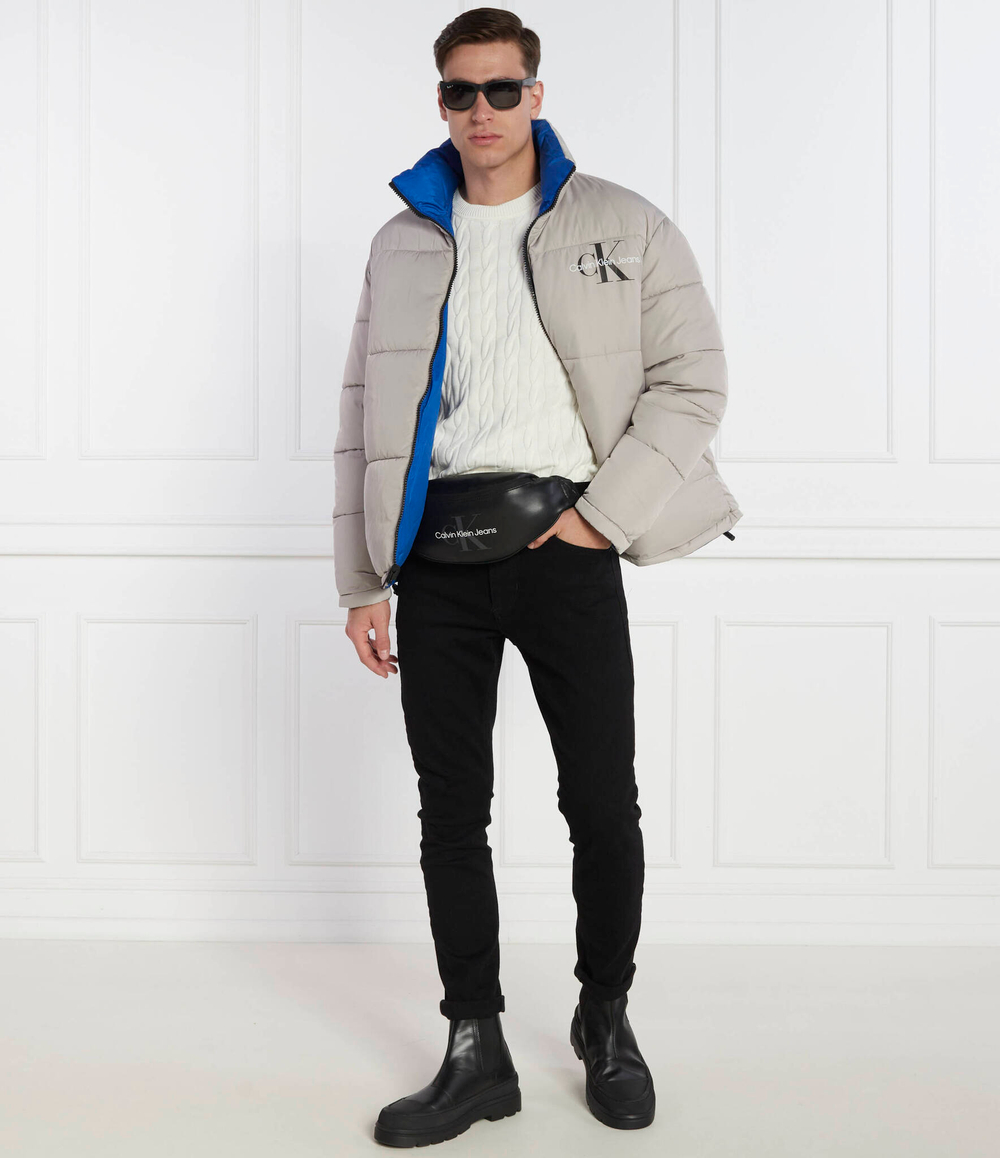 Двухсторонняя куртка REVERSIBLE 90s CALVIN KLEIN JEANS - голубой(J30J324438)