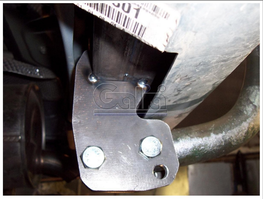 Фаркоп оцинкованный Galia R086A для Renault Kangoo 2010-, Mercedes Citan 2012-(паспорт и сертификат в комплекте)(без электрики)