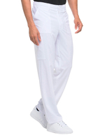 Брюки медицинские мужские Dickies DK015 с застежкой-молнией, белый, XL