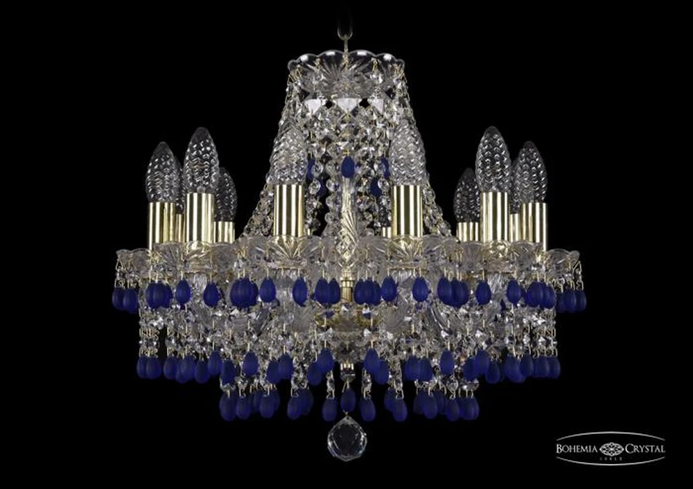 Подвесная люстра Bohemia Ivele 1410/12/141/G/V3001