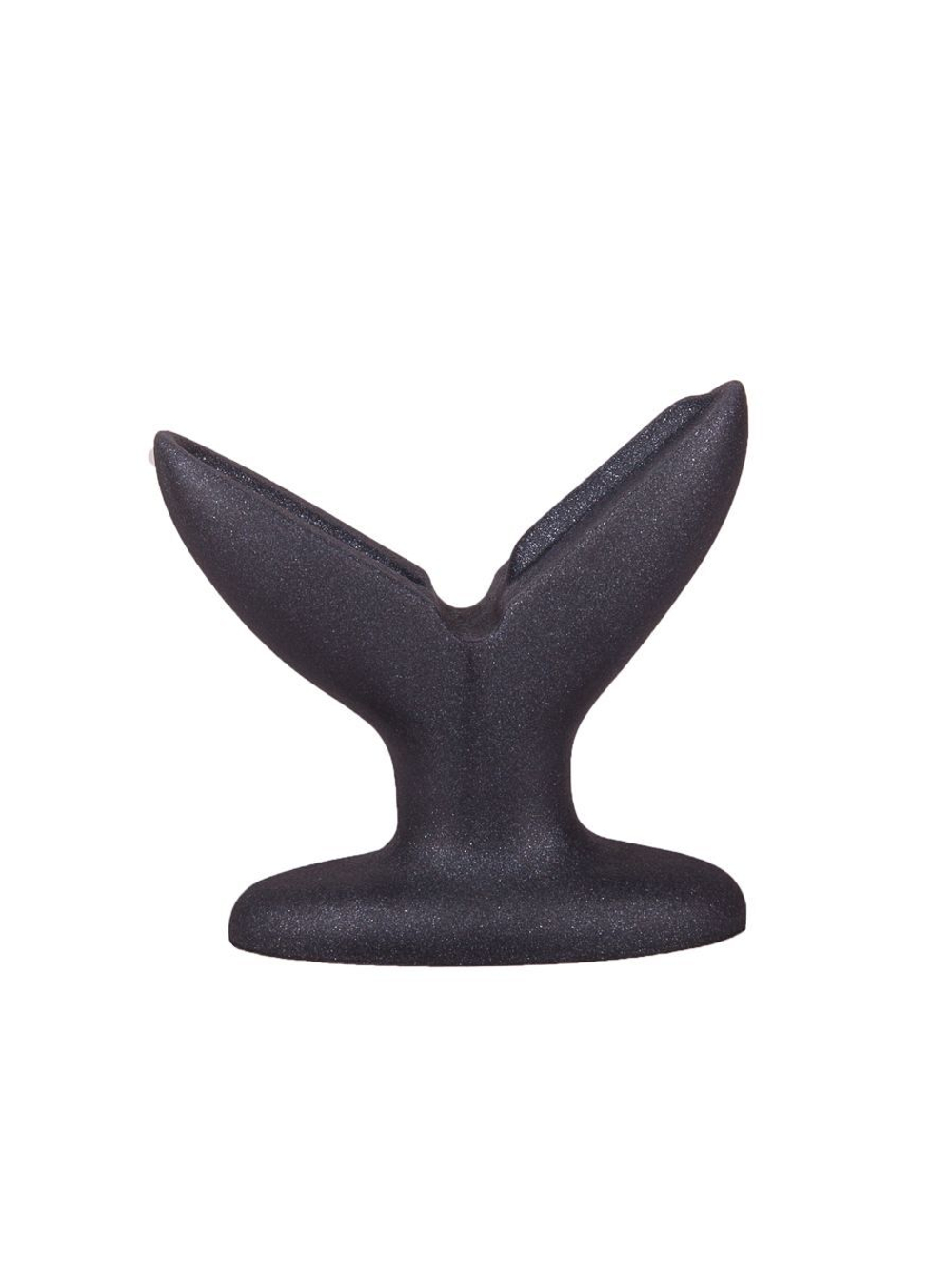 Анально-вагинальный плаг A blooming tulip S+ (Цвет: черный)