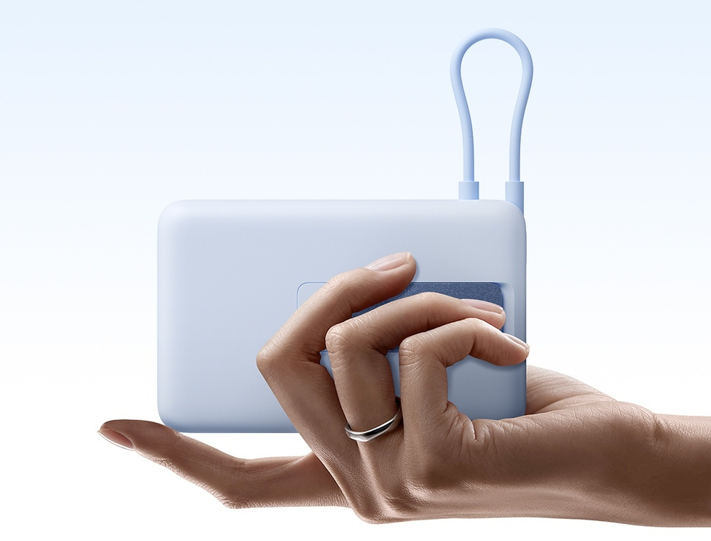 Внешний аккумулятор Xiaomi Magnetic Bracket Power Bank WPB1007Z 10000 мАч 33 Вт черный