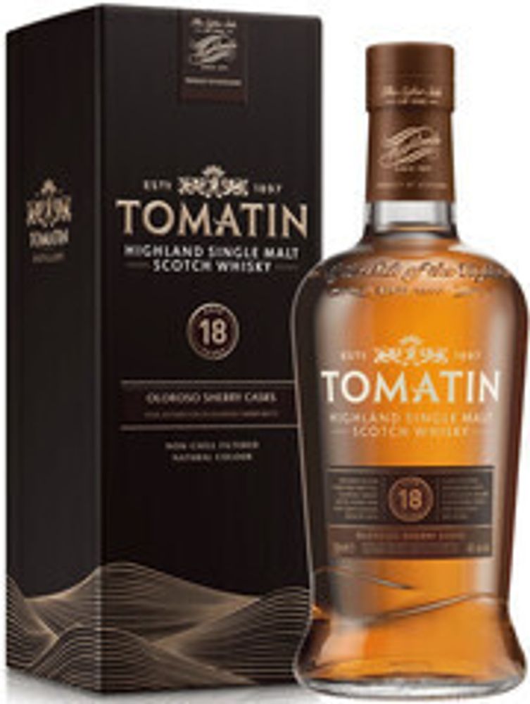 Виски Томатин 18 лет Виски Томатин 18 лет