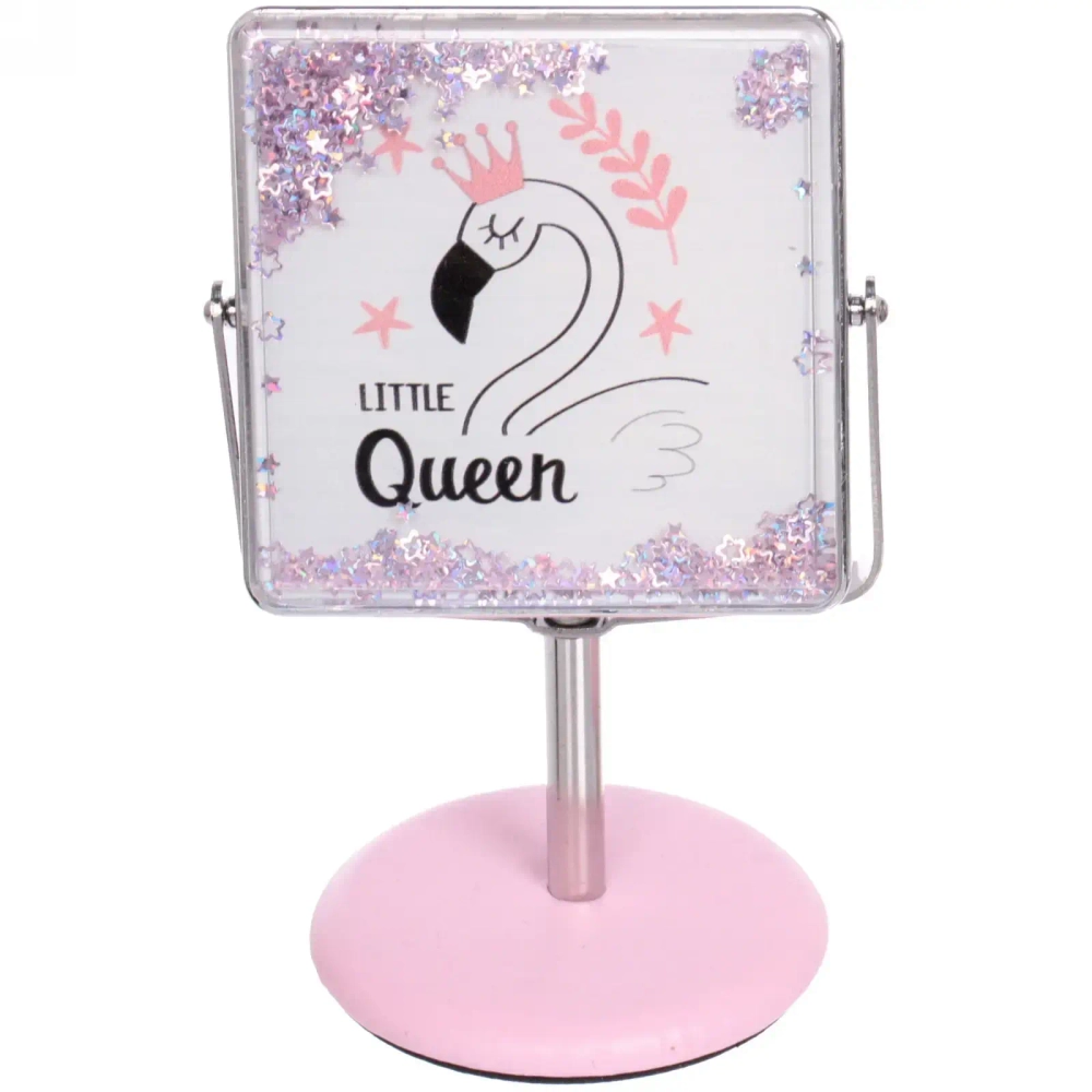 Зеркало настольное на ножке «Stylish image - Сладкие мечты», квадрат, 8*14 см (картон. коробка)