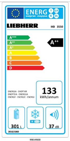 Встраиваемый холодильник Liebherr IKB 3550