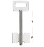 Заготовка сувальдного ключа 10691 ERV4D