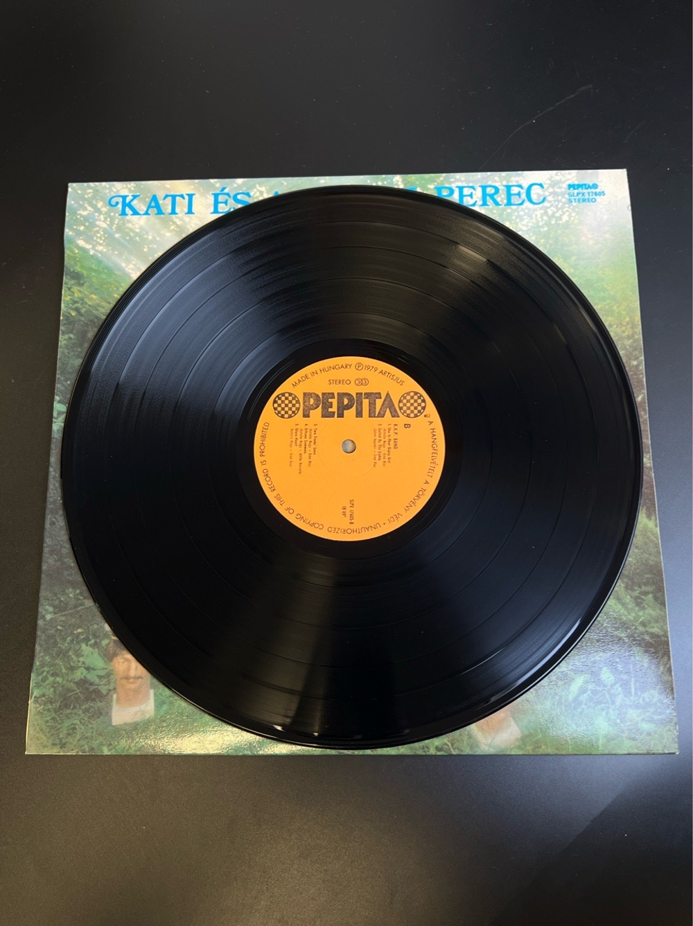 LP Kati es a Kerek Perec. Виниловая пластинка 12 дюймов. Венгрия 1979 год.