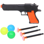 Набор оружия «Пистолет», пули на присосках, 7 предметов, 13*1.5*18 см, пакет, 2022A-20