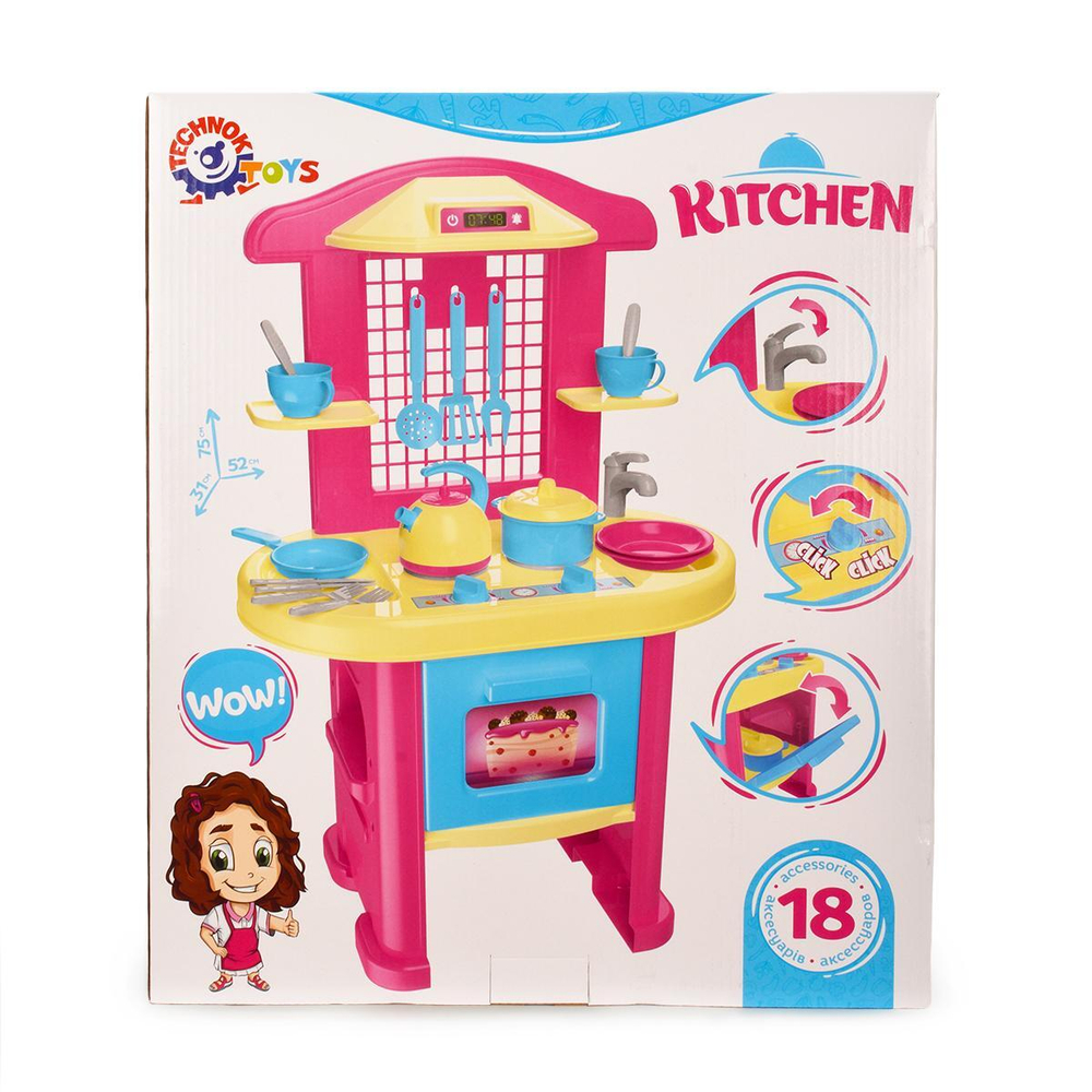 Кухня №4 "Моя первая кухня" (Технок)