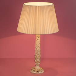 Настольная лампа Лето Шебби Айвори