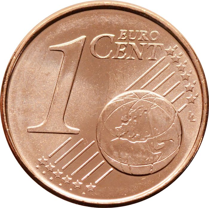1 евроцент 2012 Кипр (1 euro cent)