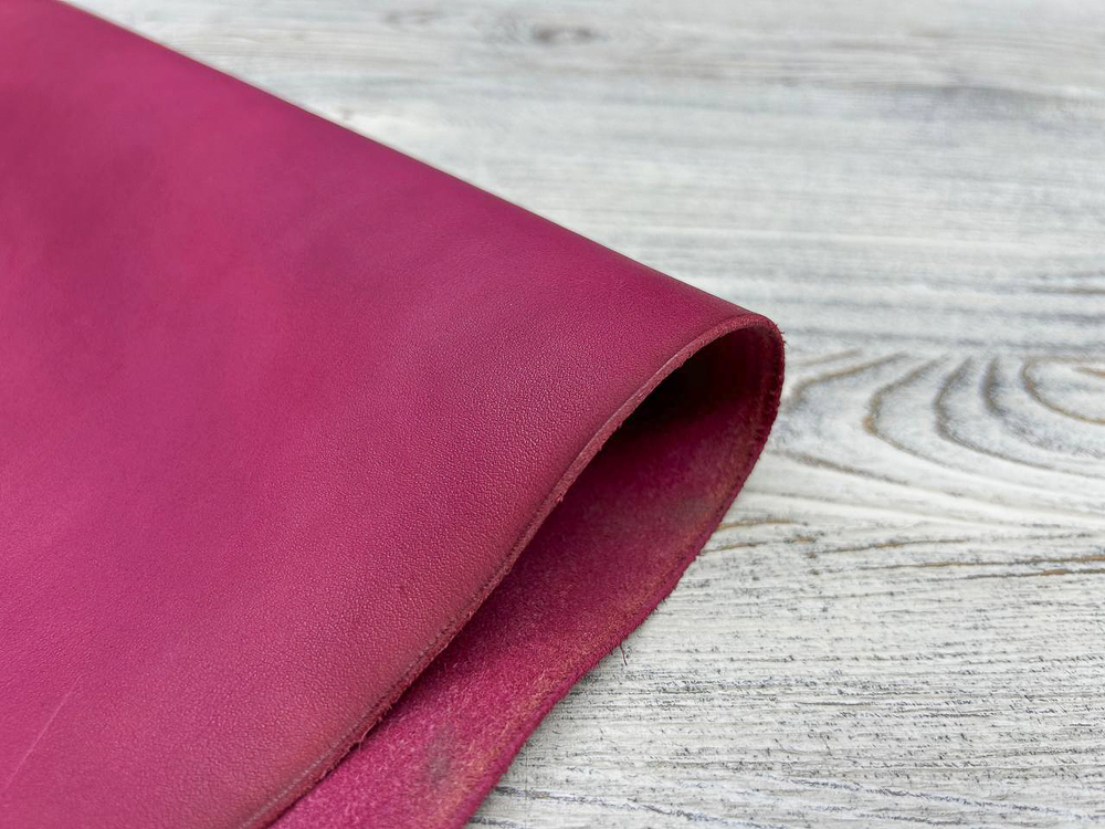 Лот Cusna Fuxia+Natura (1,3-1,5 мм), натуральная кожа