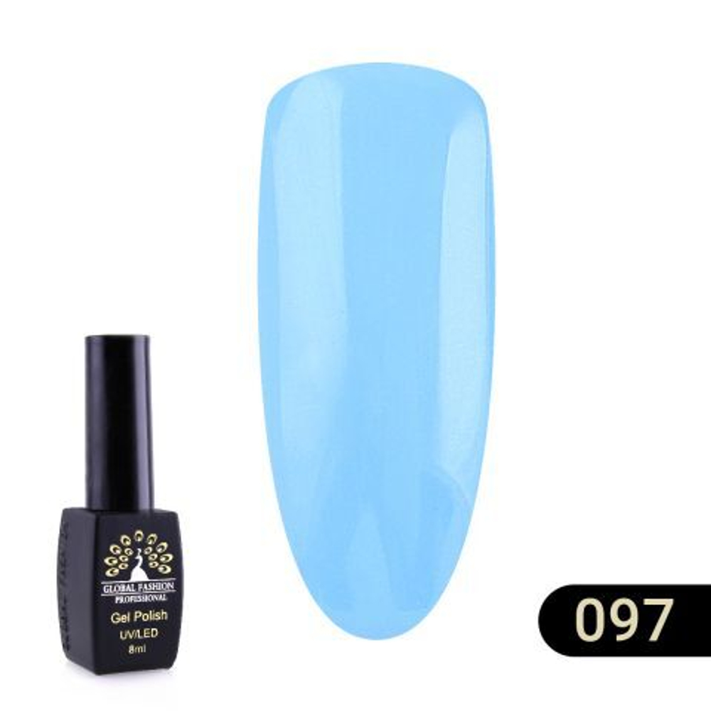 Гель лак BLACK ELITE 097, Global Fashion 8 мл