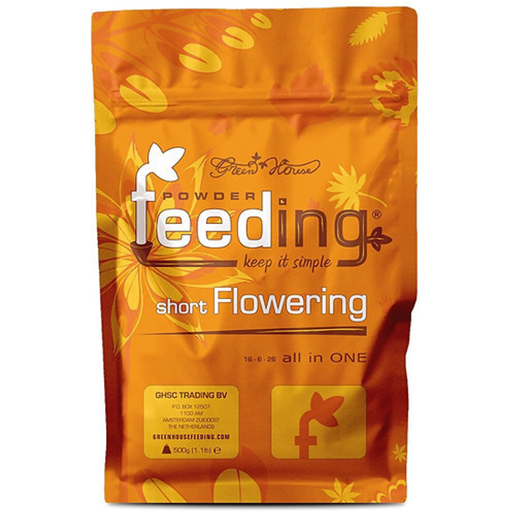 Green House Powder Feeding Short Flowering