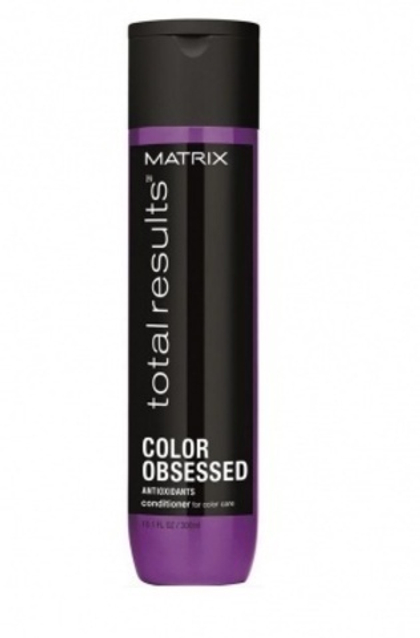 Кондиционер для защиты цвета окрашенных волос с антиоксидантами Matrix Total Results Color Obsessed Conditioner, 300мл