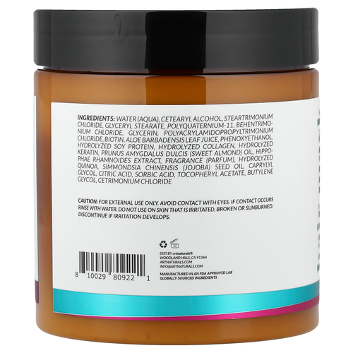 artnaturals, маска для волос с биотином и коллагеном, для всех типов волос, 479 г (16,9 унции)