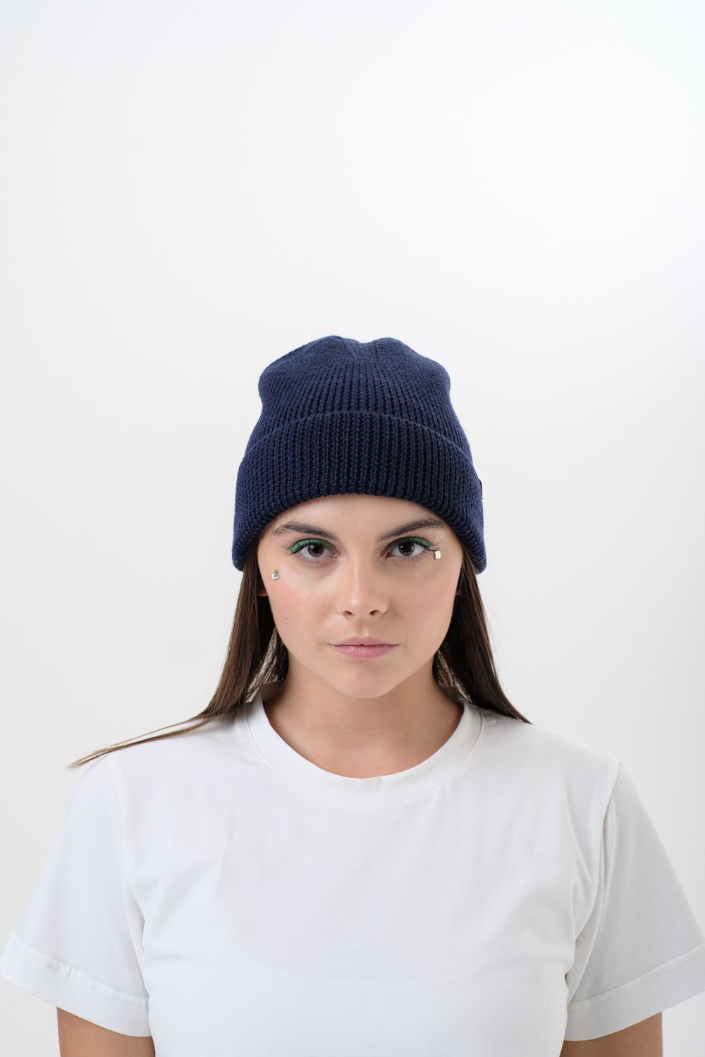Шапка Modern Short Beanie Синяя