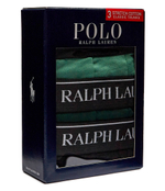 Трусики-боксеры 3шт. POLO RALPH LAUREN - зеленый(714830299)