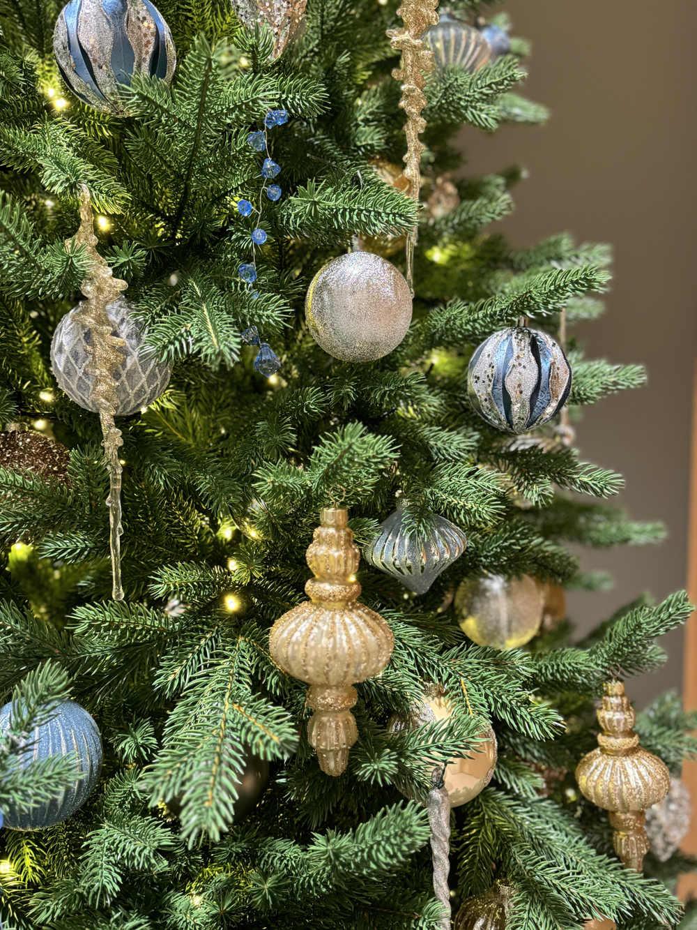 Новогодняя дизайнерская Ель «Морозное утро»