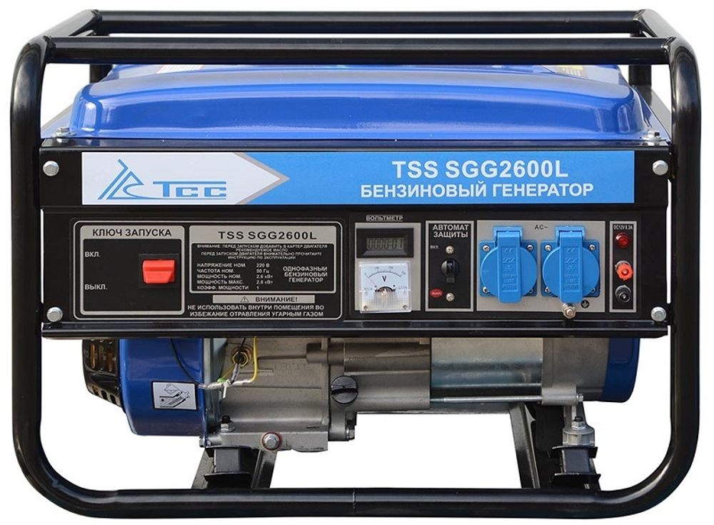 Бензиновый генератор ТСС SGG 2600E — Фото №1 