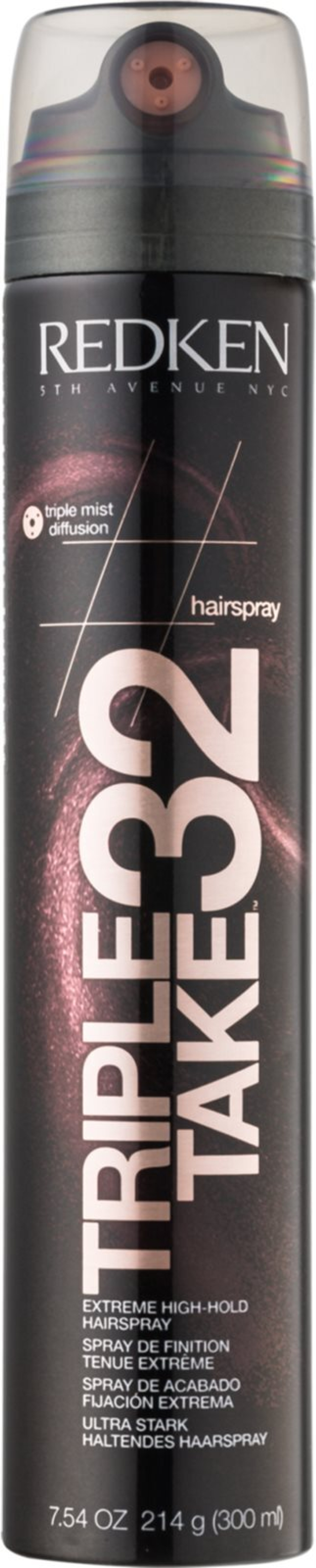Redken Hairspray Triple Take 32 - очень сильный лак для волос /   300  ml  / GTIN 3474636334223