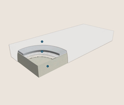 Матрас ортопедический 90x200x22 Magniflex Natur Comfort New
