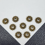 Разделитель для бусин, 6мм, античная бронза