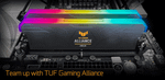 Оперативная память 64GB Kit (2x32GB) GEIL GEMINI RGB TUF 5600Mhz DDR5 CL38 GMST564GB5600C38ADC Black