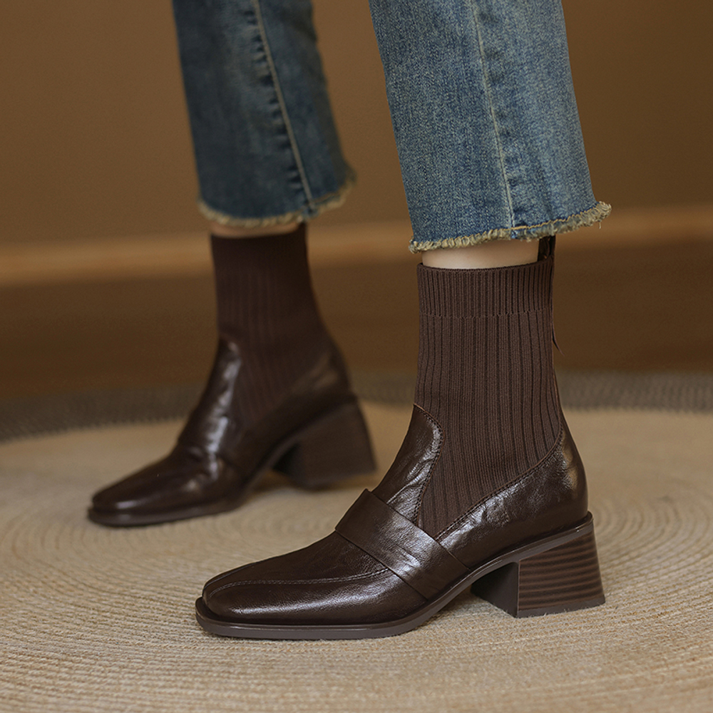 Yeezyy Reezy Sheepskin Ankle Boots 5 Cm Women"s