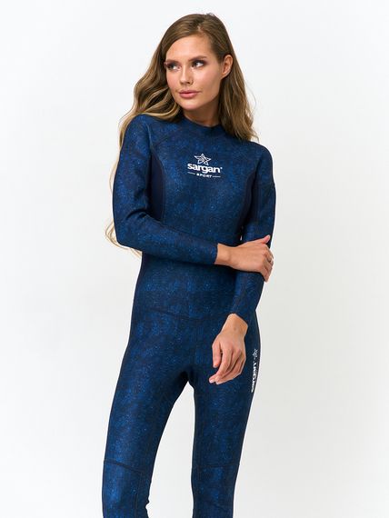 Гидрокостюм женский Sargan Sport 1002/BL 2 мм синий