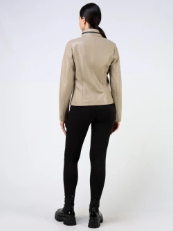 Куртка кожаная демисезонная