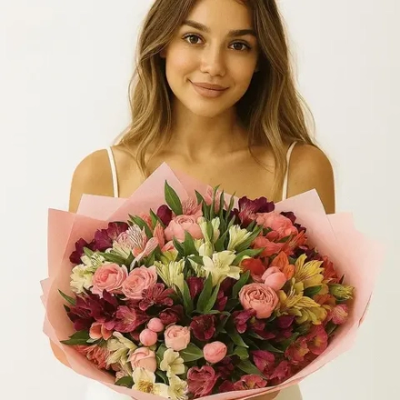 Букет микс "Tenderness and Style"