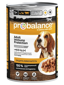 ProBalance Adult Immuno Protection Консервированный корм для собак, 415 гр.