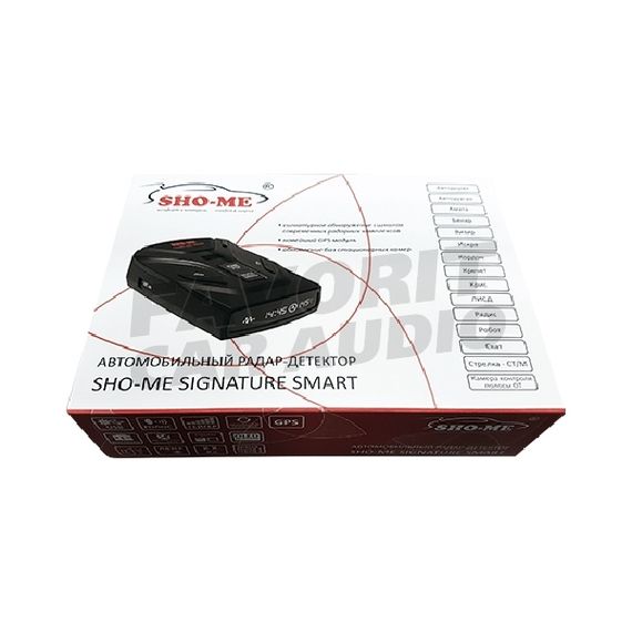 Радар-детектор Sho-me Signature Smart GPS