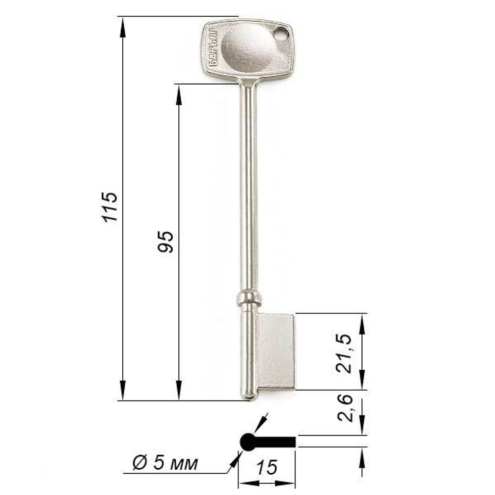 БАРЬЕР-3 (115/96x21.6х15х2.8)(5.0) БАРЬЕР РФ BRR3D 15471