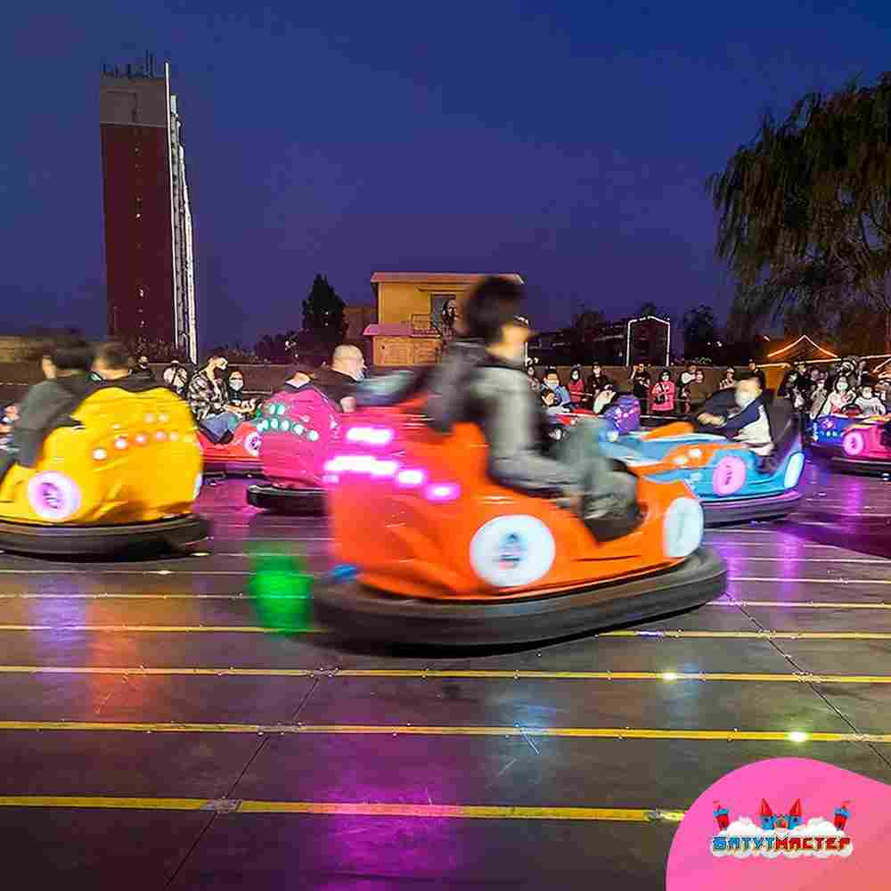 Электрическая бамперная машинка «Юпитер» с пультом управления для детей и взрослых