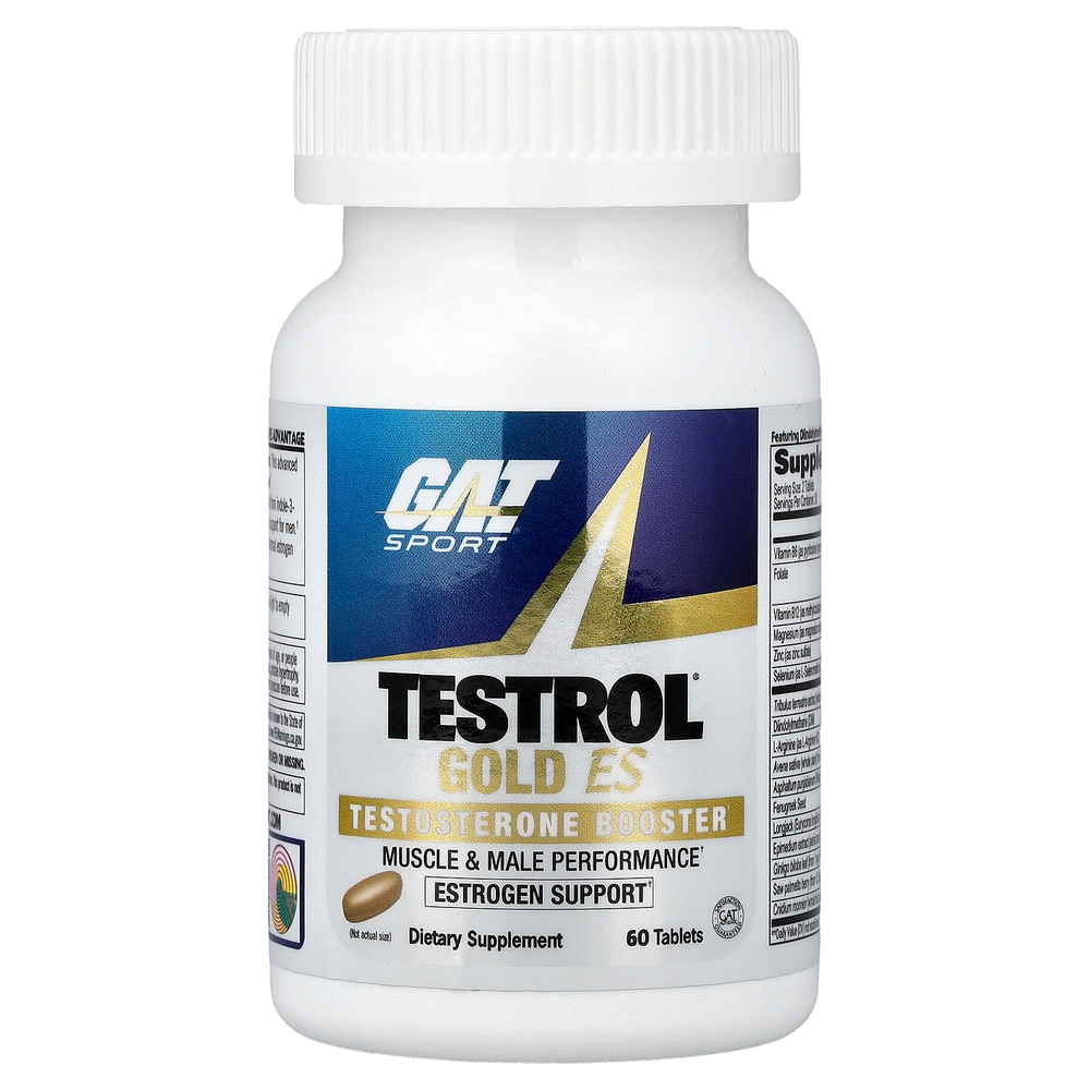 GAT, Sport, Testrol® Gold ES, 60 таблеток