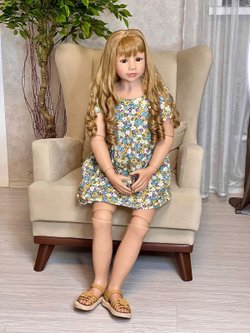 Кукла Реборн ростовая 120см в пакете (FA-252)