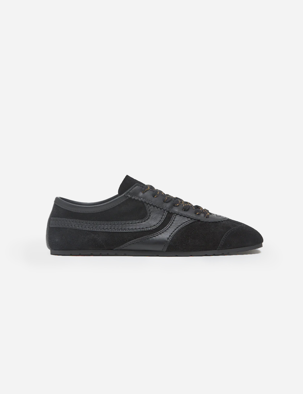 Dries Van Noten Suede Black Phantom sneakers