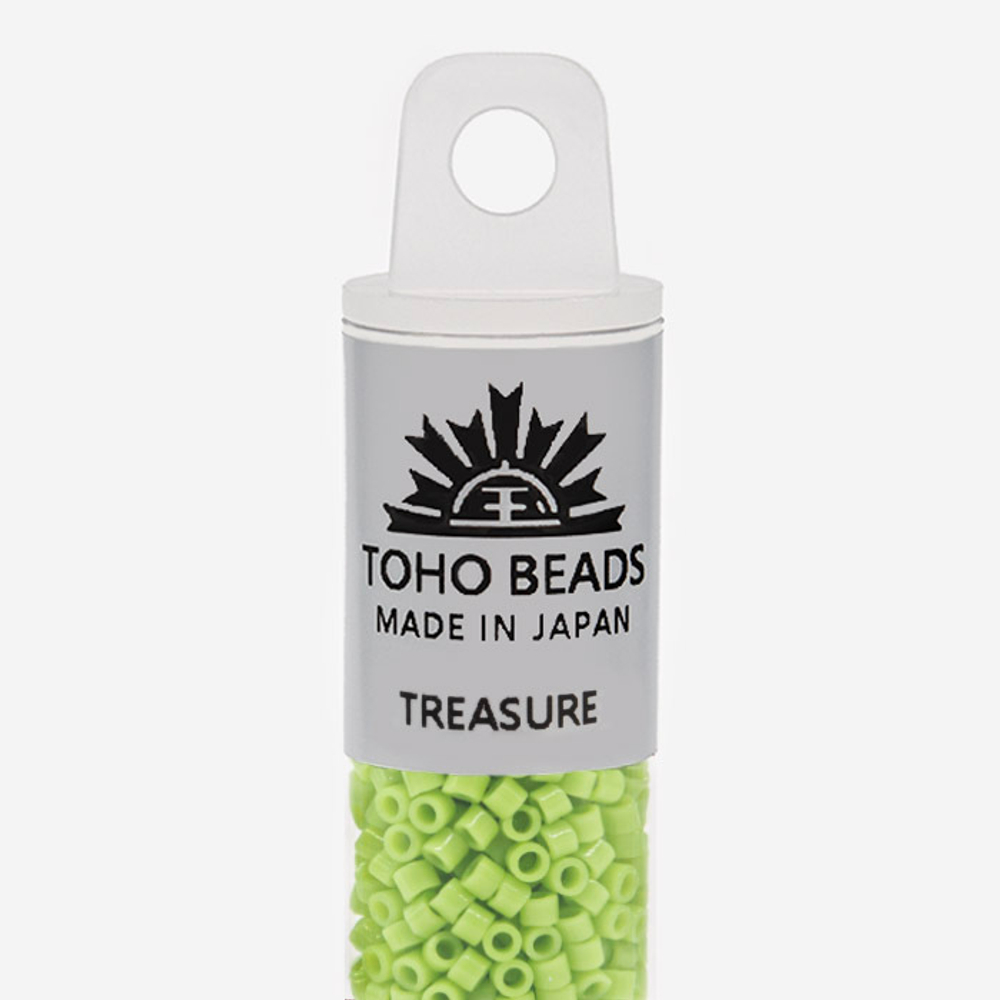 Японский бисер TOHO Treasure (№44), непрозрачный глянцевый