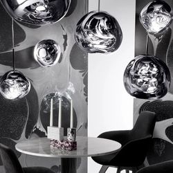 Подвесной Светильник Tom Dixon Melt Pendant Silver D38 By Imperiumloft