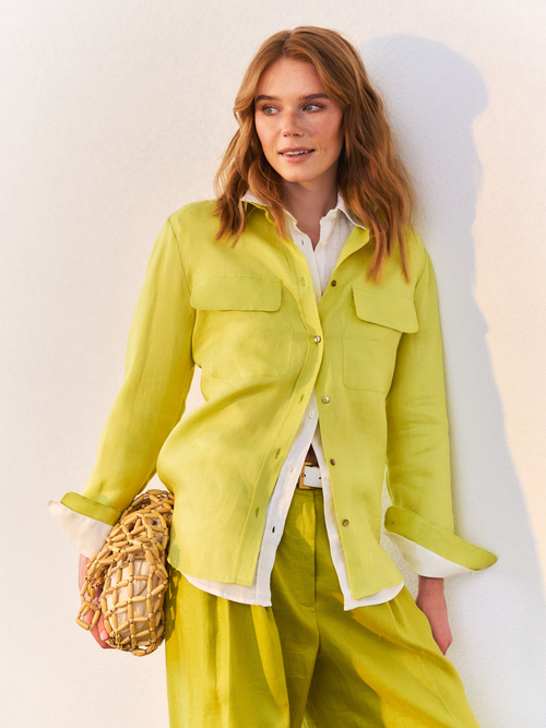 Льняная рубашка