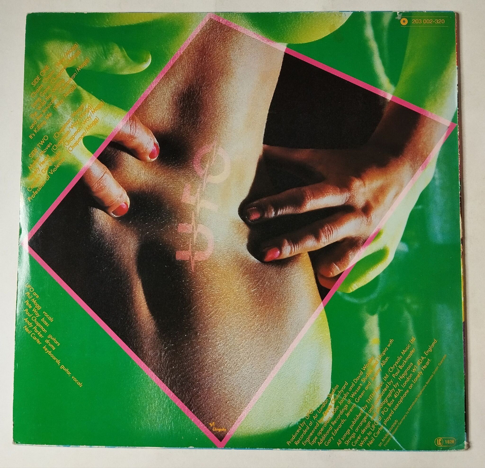 Винтажная виниловая пластинка LP UFO The Wild, The Willing And The Innocent (Germany 1981)