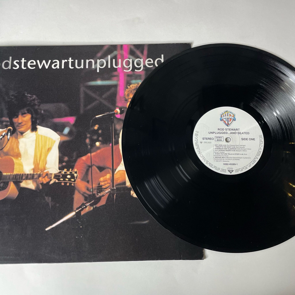 Винтажная виниловая пластинка LP Rod Stewart Unplugged And Seated (Germany 1993)
