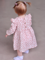 Платье с рукавом из муслина «Пудровый Лео»