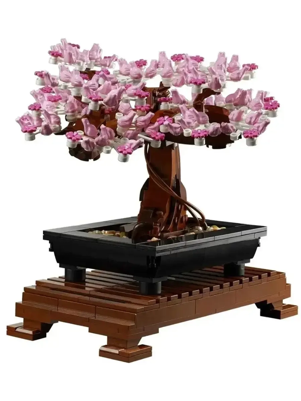 Конструктор Дерево Бонсай Подокарпус 878 деталей 19004