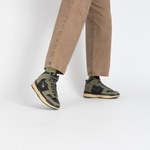Кроссовки Nike Dunk High Up Olive x Wolf Grey