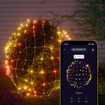 Умная уличная гирлянда «Сеть» Twinkly Net Lights (1,2x1,9 м, 260 светодиодов)