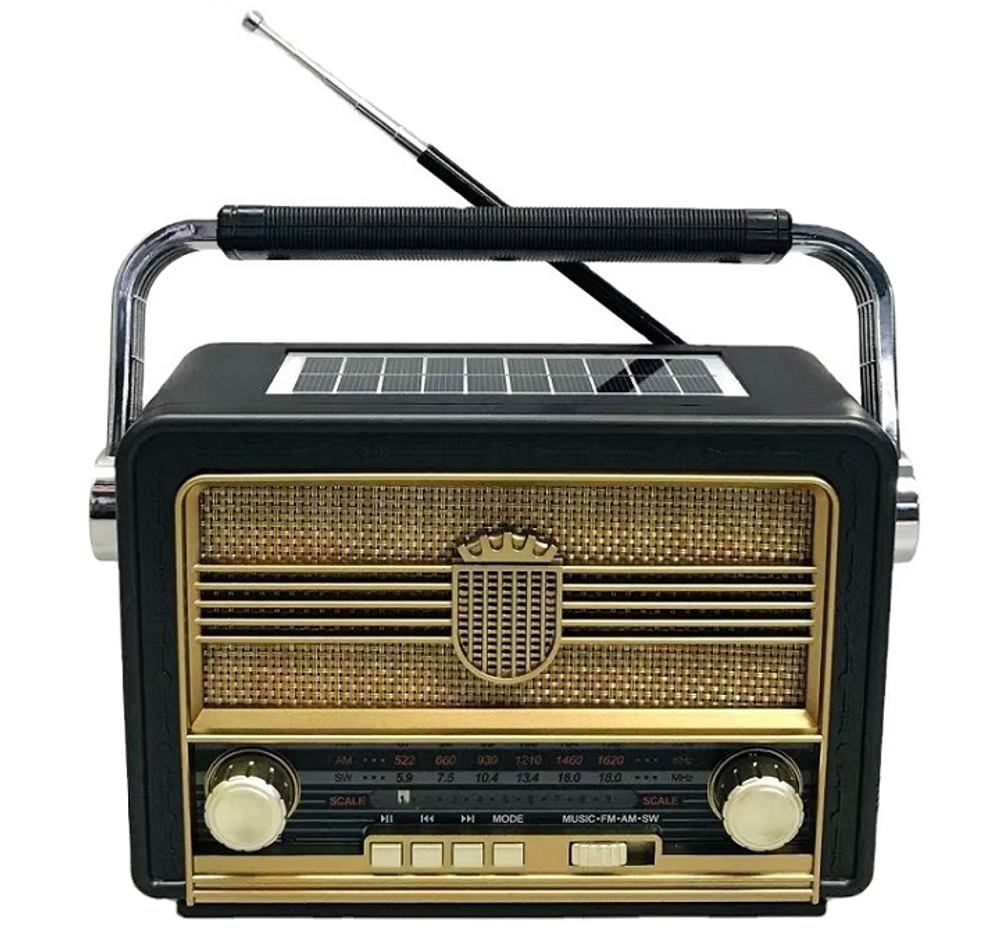 Радиоприемник Meier M-528BT-S USB (солнечная панель)